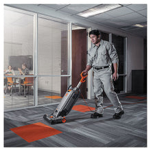 Load image into Gallery viewer, Hoover® Commercial wholesale. Hushtone Vacuum Cleaner With Intellibelt, 15&quot;, Orange-gray. HSD Wholesale: Janitorial Supplies, Breakroom Supplies, Office Supplies.