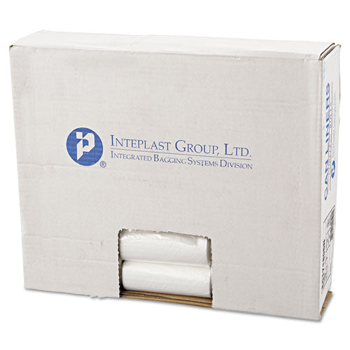 Inteplast Group wholesale. INTEPLAST High-density Commercial Can Liners, 4 Gal, 6 Microns, 17" X 18", Clear, 2,000-carton. HSD Wholesale: Janitorial Supplies, Breakroom Supplies, Office Supplies.