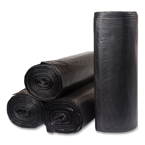 Inteplast Group wholesale. INTEPLAST Low-density Commercial Can Liners, 60 Gal, 1.2 Mil, 38" X 58", Black, 10 Bags-roll, 10 Rolls-carton. HSD Wholesale: Janitorial Supplies, Breakroom Supplies, Office Supplies.