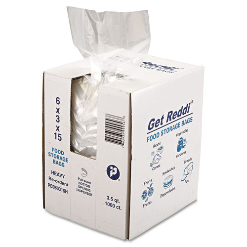 Inteplast Group wholesale. INTEPLAST  Bags, 3.5 Qt, 1 Mil, 6" X 15", Clear, 1,000-carton. HSD Wholesale: Janitorial Supplies, Breakroom Supplies, Office Supplies.