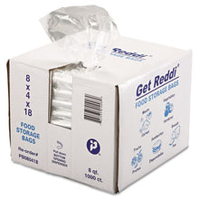 Load image into Gallery viewer, Inteplast Group wholesale. INTEPLAST Food Bags, 8 Qt, 0.85 Mil, 8&quot; X 18&quot;, Clear, 1,000-carton. HSD Wholesale: Janitorial Supplies, Breakroom Supplies, Office Supplies.
