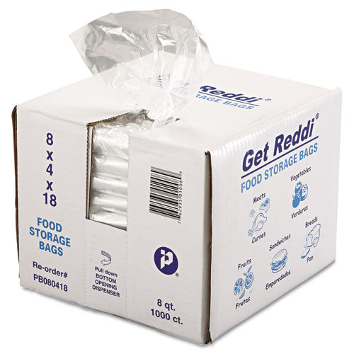 Inteplast Group wholesale. INTEPLAST Food Bags, 8 Qt, 0.85 Mil, 8" X 18", Clear, 1,000-carton. HSD Wholesale: Janitorial Supplies, Breakroom Supplies, Office Supplies.