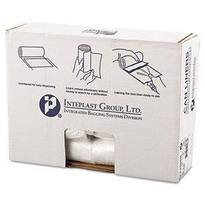 Inteplast Group wholesale. INTEPLAST High-density Commercial Can Liners, 16 Gal, 8 Microns, 24" X 33", Natural, 1,000-carton. HSD Wholesale: Janitorial Supplies, Breakroom Supplies, Office Supplies.