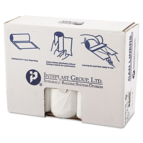 Inteplast Group wholesale. INTEPLAST High-density Interleaved Commercial Can Liners, 45 Gal, 17 Microns, 40" X 48", Clear, 250-carton. HSD Wholesale: Janitorial Supplies, Breakroom Supplies, Office Supplies.