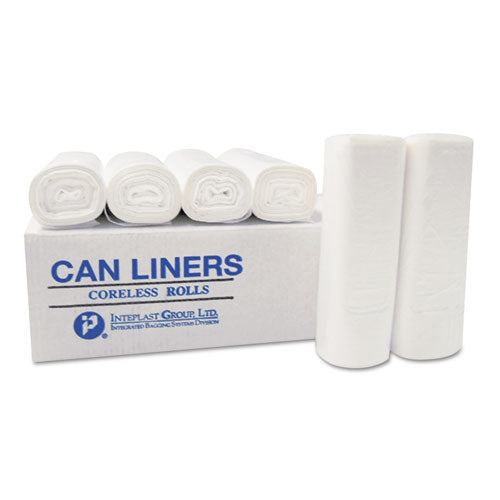 Inteplast Group wholesale. INTEPLAST Low-density Commercial Can Liners, 60 Gal, 0.7 Mil, 38" X 58", White, 100-carton. HSD Wholesale: Janitorial Supplies, Breakroom Supplies, Office Supplies.