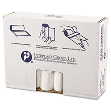 Load image into Gallery viewer, Inteplast Group wholesale. INTEPLAST High-density Commercial Can Liners Value Pack, 33 Gal, 10 Microns, 33&quot; X 39&quot;, Clear, 500-carton. HSD Wholesale: Janitorial Supplies, Breakroom Supplies, Office Supplies.