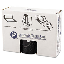 Load image into Gallery viewer, Inteplast Group wholesale. INTEPLAST High-density Commercial Can Liners Value Pack, 60 Gal, 19 Microns, 38&quot; X 58&quot;, Black, 150-carton. HSD Wholesale: Janitorial Supplies, Breakroom Supplies, Office Supplies.