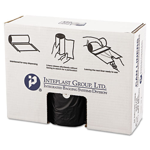 Inteplast Group wholesale. INTEPLAST High-density Commercial Can Liners Value Pack, 60 Gal, 19 Microns, 38" X 58", Black, 150-carton. HSD Wholesale: Janitorial Supplies, Breakroom Supplies, Office Supplies.