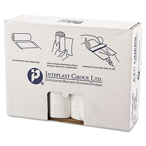 Inteplast Group wholesale. INTEPLAST High-density Commercial Can Liners Value Pack, 60 Gal, 12 Microns, 38