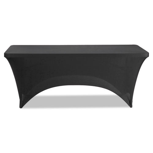 Iceberg wholesale. Stretch-fabric Table Cover, Polyester-spandex, 30" X 72", Black. HSD Wholesale: Janitorial Supplies, Breakroom Supplies, Office Supplies.