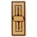 Iceberg wholesale. Premium Wood Laminate Folding Table, Rectangular, 96w X 30d X 29h, Gray-charcoal. HSD Wholesale: Janitorial Supplies, Breakroom Supplies, Office Supplies.