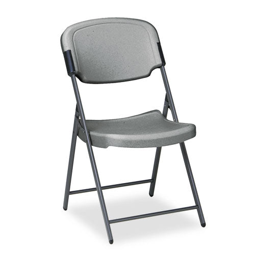 Iceberg wholesale. Rough 'n Ready Folding Chair, Charcoal Seat-charcoal Back, Silver Base. HSD Wholesale: Janitorial Supplies, Breakroom Supplies, Office Supplies.