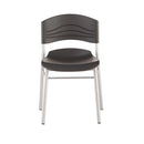 Iceberg wholesale. Caféworks Cafe Chair, Graphite Seat-graphite Back, Silver Base, 2-carton. HSD Wholesale: Janitorial Supplies, Breakroom Supplies, Office Supplies.