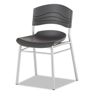 Iceberg wholesale. Caféworks Cafe Chair, Graphite Seat-graphite Back, Silver Base, 2-carton. HSD Wholesale: Janitorial Supplies, Breakroom Supplies, Office Supplies.