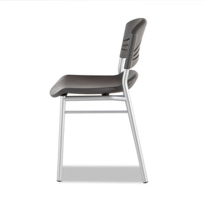 Iceberg wholesale. Caféworks Cafe Chair, Graphite Seat-graphite Back, Silver Base, 2-carton. HSD Wholesale: Janitorial Supplies, Breakroom Supplies, Office Supplies.