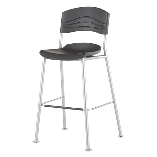 Iceberg wholesale. Caféworks Bistro Stool, Graphite Seat-graphite Back, Silver Base. HSD Wholesale: Janitorial Supplies, Breakroom Supplies, Office Supplies.