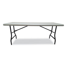 Load image into Gallery viewer, Iceberg wholesale. Indestructables Too 1200 Series Folding Table, 72w X 30d X 29h, Platinum. HSD Wholesale: Janitorial Supplies, Breakroom Supplies, Office Supplies.