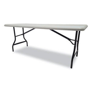 Iceberg wholesale. Indestructables Too 1200 Series Folding Table, 72w X 30d X 29h, Platinum. HSD Wholesale: Janitorial Supplies, Breakroom Supplies, Office Supplies.