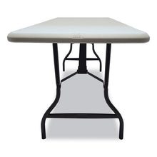 Load image into Gallery viewer, Iceberg wholesale. Indestructables Too 1200 Series Folding Table, 72w X 30d X 29h, Platinum. HSD Wholesale: Janitorial Supplies, Breakroom Supplies, Office Supplies.