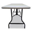 Iceberg wholesale. Indestructables Too 1200 Series Folding Table, 72w X 30d X 29h, Platinum. HSD Wholesale: Janitorial Supplies, Breakroom Supplies, Office Supplies.