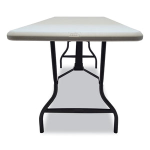 Iceberg wholesale. Indestructables Too 1200 Series Folding Table, 72w X 30d X 29h, Platinum. HSD Wholesale: Janitorial Supplies, Breakroom Supplies, Office Supplies.