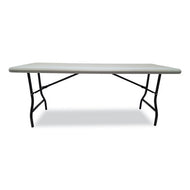 Iceberg wholesale. Indestructables Too 1200 Series Folding Table, 72w X 30d X 29h, Platinum. HSD Wholesale: Janitorial Supplies, Breakroom Supplies, Office Supplies.