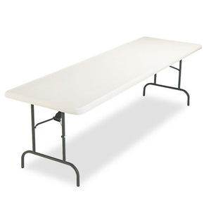 Iceberg wholesale. Indestructables Too 1200 Series Folding Table, 96w X 30d X 29h, Platinum. HSD Wholesale: Janitorial Supplies, Breakroom Supplies, Office Supplies.