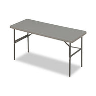 Iceberg wholesale. Indestructables Too 1200 Series Folding Table, 60w X 24d X 29h, Charcoal. HSD Wholesale: Janitorial Supplies, Breakroom Supplies, Office Supplies.