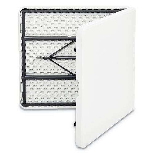 Iceberg wholesale. Indestructables Too 1200 Series Bi-fold Table, 60w X 30d X 29h, Platinum. HSD Wholesale: Janitorial Supplies, Breakroom Supplies, Office Supplies.