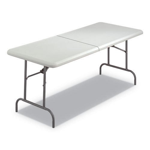 Iceberg wholesale. Indestructables Too 1200 Series Folding Table, 30w X 72d X 29h, Platinum. HSD Wholesale: Janitorial Supplies, Breakroom Supplies, Office Supplies.
