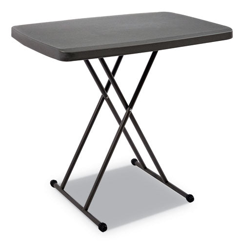 Iceberg wholesale. Indestructables Too 1200 Series Resin Personal Folding Table, 30 X 20, Charcoal. HSD Wholesale: Janitorial Supplies, Breakroom Supplies, Office Supplies.