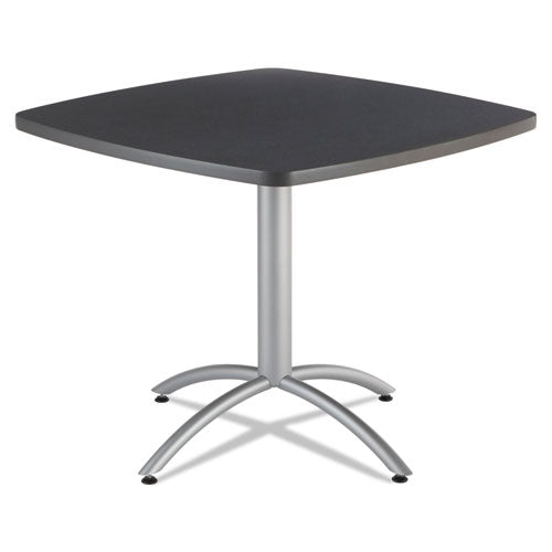 Iceberg wholesale. Caféworks Table, 36w X 36d X 30h, Graphite Granite-silver. HSD Wholesale: Janitorial Supplies, Breakroom Supplies, Office Supplies.