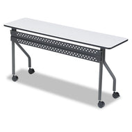 Iceberg wholesale. Officeworks Mobile Training Table, 60w X 18d X 29h, Gray-charcoal. HSD Wholesale: Janitorial Supplies, Breakroom Supplies, Office Supplies.