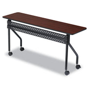 Iceberg wholesale. Officeworks Mobile Training Table, 60w X 18d X 29h, Mahogany-black. HSD Wholesale: Janitorial Supplies, Breakroom Supplies, Office Supplies.