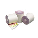 Iconex™ wholesale. Impact Printing Carbonless Paper Rolls, 3" X 70 Ft, White-canary-pink, 50-carton. HSD Wholesale: Janitorial Supplies, Breakroom Supplies, Office Supplies.
