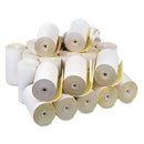 Iconex™ wholesale. Impact Printing Carbonless Paper Rolls, 4.5" X 90 Ft, White-canary, 24-carton. HSD Wholesale: Janitorial Supplies, Breakroom Supplies, Office Supplies.