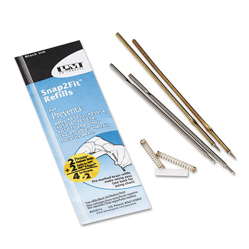 Iconex™ wholesale. Refill For Pmc Preventa, Mmf Kable And Sentry Counter Pens, Medium Point, Black Ink, 2-pack. HSD Wholesale: Janitorial Supplies, Breakroom Supplies, Office Supplies.