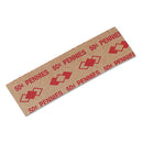 Iconex™ wholesale. Tubular Coin Wrappers, Pennies, $.50, Pop-open Wrappers, 1000-pack. HSD Wholesale: Janitorial Supplies, Breakroom Supplies, Office Supplies.