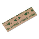 Iconex™ wholesale. Tubular Coin Wrappers, Dimes, $5, Pop-open Wrappers, 1000-pack. HSD Wholesale: Janitorial Supplies, Breakroom Supplies, Office Supplies.