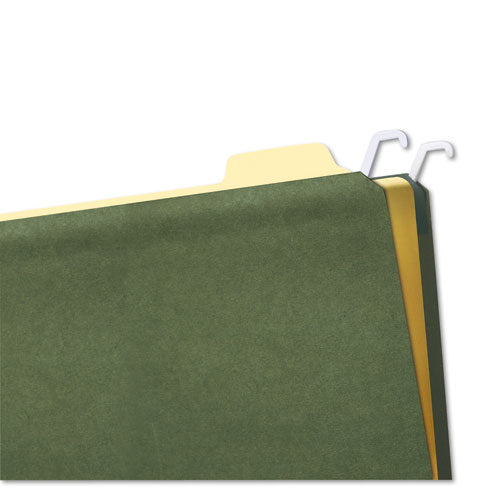 find It™ wholesale. Hanging File Folders With Innovative Top Rail, Legal Size, 1-4-cut Tab, Standard Green, 20-pack. HSD Wholesale: Janitorial Supplies, Breakroom Supplies, Office Supplies.