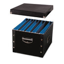 Snap-N-Store® wholesale. File Box, Letter-legal Files, 16.25" X 9.75" X 13.25", Black. HSD Wholesale: Janitorial Supplies, Breakroom Supplies, Office Supplies.