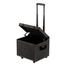 Vaultz® wholesale. Locking Mobile File Chest, Letter-legal Files, 17.5" X 15.5" X 14.5", Black. HSD Wholesale: Janitorial Supplies, Breakroom Supplies, Office Supplies.