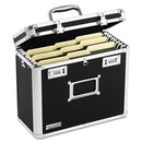 Vaultz® wholesale. Locking File Chest, Letter Files, 13.75" X 7.25" X 12.25", Black. HSD Wholesale: Janitorial Supplies, Breakroom Supplies, Office Supplies.