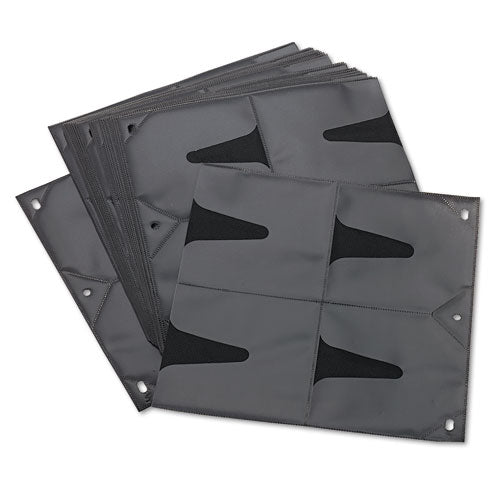 Vaultz® wholesale. Two-sided Cd Refill Pages For Three-ring Binder, 25-pack. HSD Wholesale: Janitorial Supplies, Breakroom Supplies, Office Supplies.