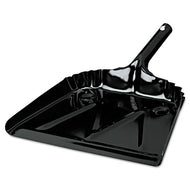 Impact® wholesale. Impact® Heavy-duty Metal Dust Pan, 12w X 14d, 20-gauge Steel, Black. HSD Wholesale: Janitorial Supplies, Breakroom Supplies, Office Supplies.