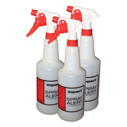 Impact® wholesale. Impact® Spray Alert System, 24 Oz, Natural With Red-white Sprayer, 3-pack, 32 Packs-carton. HSD Wholesale: Janitorial Supplies, Breakroom Supplies, Office Supplies.