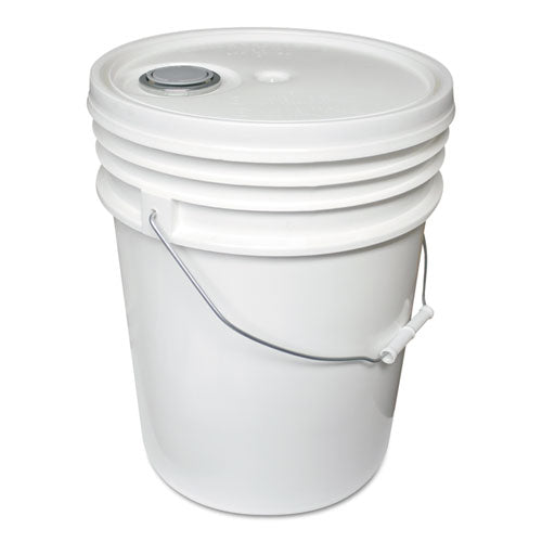 Impact® wholesale. Impact® Utility Bucket W-lid, Polyethylene, 5gal, White. HSD Wholesale: Janitorial Supplies, Breakroom Supplies, Office Supplies.