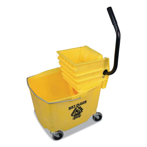 Impact® wholesale. Impact® Side-press Squeeze Wringer-plastic Bucket Combo, 12 To 32 Oz, Yellow. HSD Wholesale: Janitorial Supplies, Breakroom Supplies, Office Supplies.