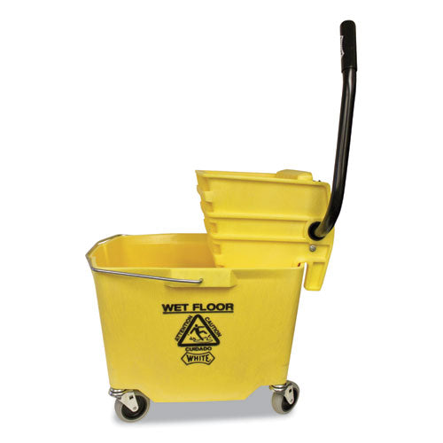 Impact® wholesale. Impact® Side-press Squeeze Wringer-plastic Bucket Combo, 12 To 32 Oz, Yellow. HSD Wholesale: Janitorial Supplies, Breakroom Supplies, Office Supplies.