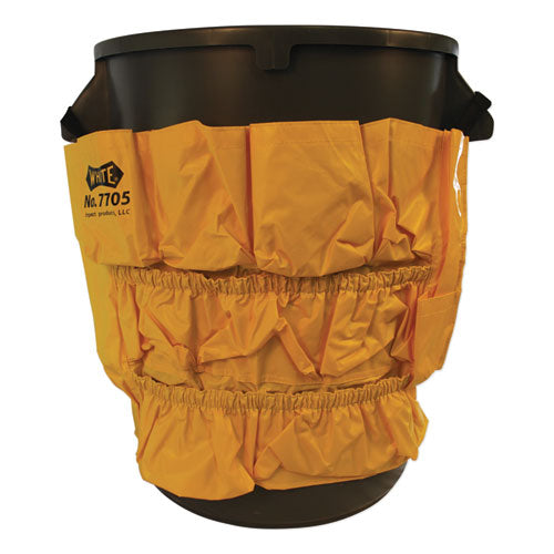 Impact® wholesale. Impact® Gator Caddy Vinyl Yellow Bag, 9 Pockets, 20w X 20.5h, Yellow. HSD Wholesale: Janitorial Supplies, Breakroom Supplies, Office Supplies.